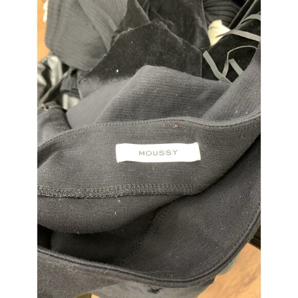 Moussy Blank Mini Fringe Body Con Skirt Size One Size - Picture 3 of 5